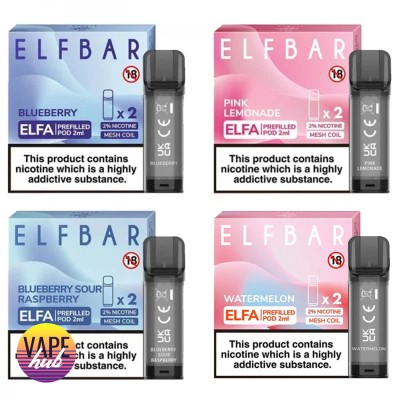 Картридж ELF BAR ELFA 2 мл 50 мг (не для Elf bar Elfa 850 mAh) - купити