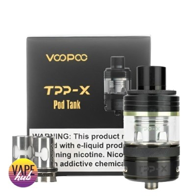 Картридж Voopoo TPP X Pod Tank 5.5 мл - Black - купити