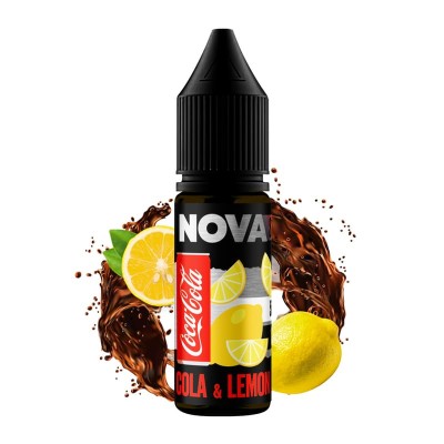 Рідина NOVA Salt 15ml/65mg Cola&Lemon - купити