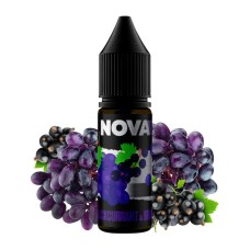 Рідина NOVA Salt 15ml/30mg Blackcurrant&Grape