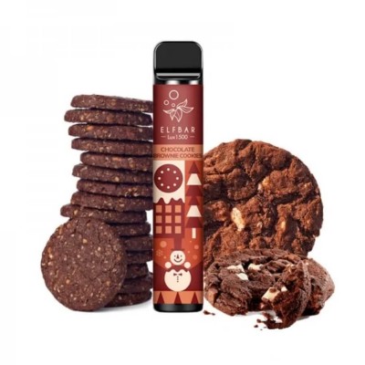 Одноразова POD система ELF BAR Lux1500 Chocolate Brownie Cookies на 1500 затяжок - купити