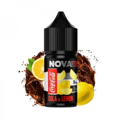 Рідина NOVA Salt 30ml/50mg Cola&Lemon - купити