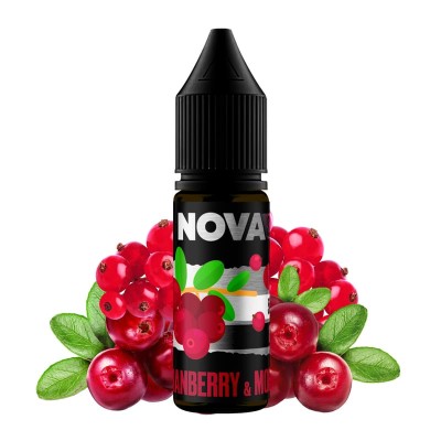 Рідина NOVA Salt 15ml/65mg Cranberry&Mors - купити
