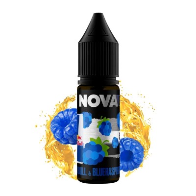 Рідина NOVA Salt 15ml/50mg Energy&Blue Raspberry - купити