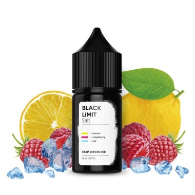 Рідина Octolab Black Limit Salt 30ml/30mg Rasp Lemon Ice - купити