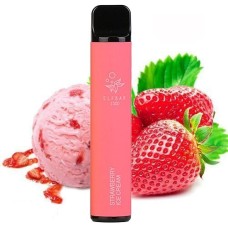 Одноразовая Pod Система Elf Bar 1500 Strawberry Ice Cream