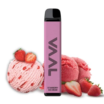 Одноразова POD система Joyetech VAAL 1800M Strawberry Ice Cream - купити