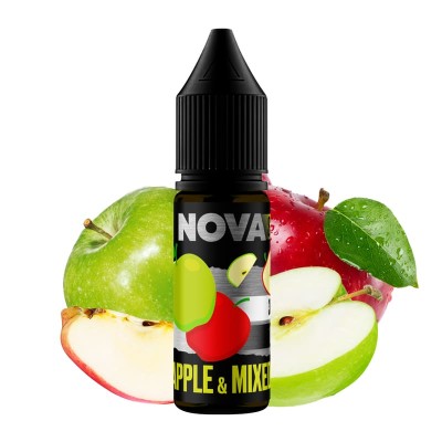 Рідина NOVA Salt 15ml/50mg Apple&Mixed - купити