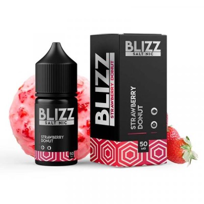 Рідина BLIZZ Salt 30ml/50mg Strawberry Donut - купити
