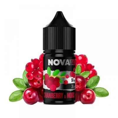 Рідина NOVA Salt 30ml/30mg Cranberry&Mors - купити