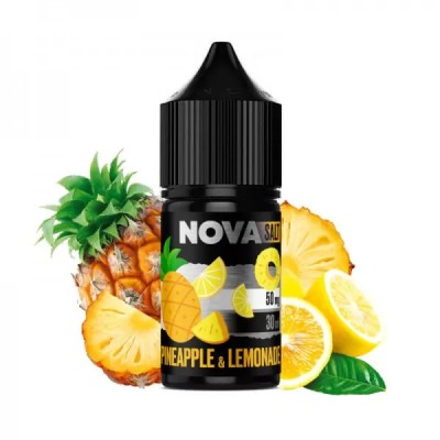 Рідина NOVA Salt 30ml/65mg Pineapple&Lemonade - купити