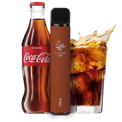 Одноразова POD система ELF BAR 1500 Cola на 1500 затяжок - купити