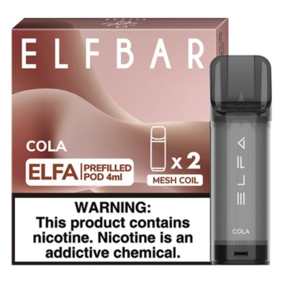 Картридж ELF BAR ELFA 50mg/4ml Cola - купити