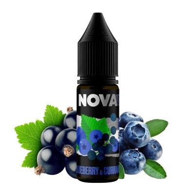 Рідина NOVA Salt 15ml/30mg Blueberry&Currant - купити