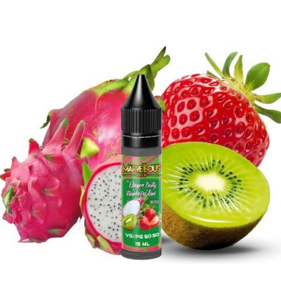 Рідина Marvellous Brew 15ml/50mg Dragon fruity Strawberry Kiwi - купити