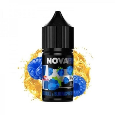 Рідина NOVA Salt 30ml/65mg Energy&Blue Raspberry - купити