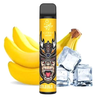 Одноразова POD система ELF BAR Lux1500 Banana Ice на 1500 затяжок - купити