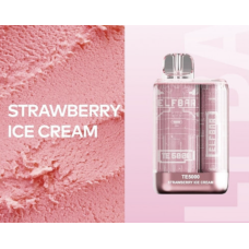Одноразова POD система ELF BAR TE5000 Strawberry Ice Cream