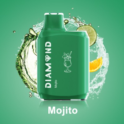 Одноразова POD система Mosmo Diamond 4000 Mojito на 4000 затяжок - купити