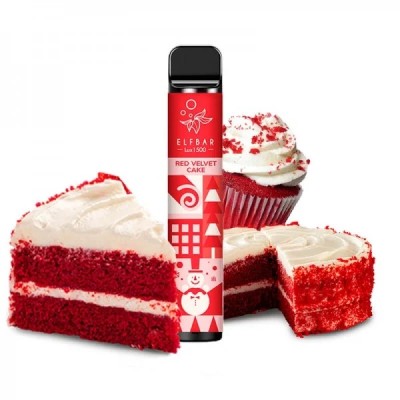 Одноразова POD система ELF BAR Lux1500 Red Velvet Cake на 1500 затяжок - купити