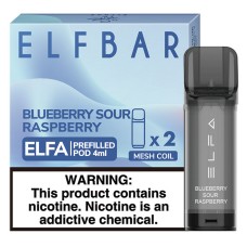 Картридж Elf Bar Elfa 50мг/4мл Blueberry Sour Raspberry