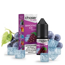 Рідина Chaser For Pods Salt 10 мл 30 мг - Виноград ICE