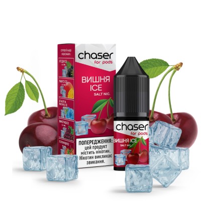 Рідина Chaser For Pods Salt 10 мл 20 мг - Вишня ICE - купити