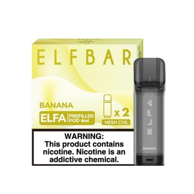 Картридж ELF BAR ELFA 50mg/4ml Banana - купити