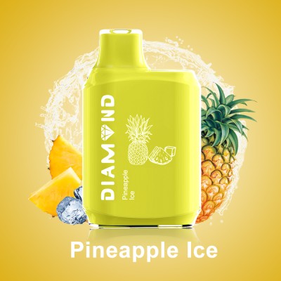 Одноразова POD система Mosmo Diamond 4000 Pineapple Ice на 4000 затяжок - купити