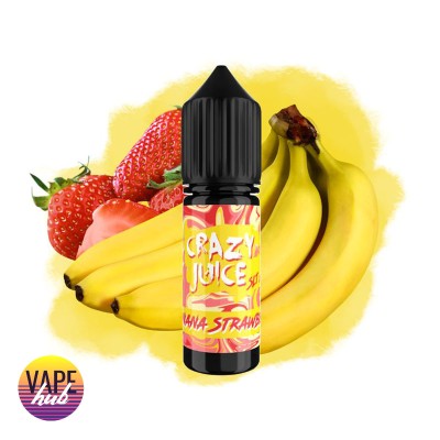 Рідина Crazy Juіce SLT 15 мл 50 мг - Banana Strawberry - купити