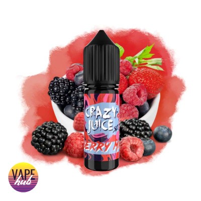 Рідина Crazy Juіce SLT 15 мл 50 мг - Berry Mix - купити