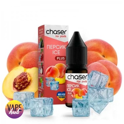 Рідина Chaser For Pods Salt 10 мл 50 мг - Персик ICE - купити