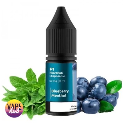Рідина Flavorlab P1 10 мл, 50 мг - Blueberry Menthol - купити