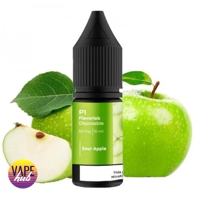Рідина Flavorlab P1 10 мл, 50 мг - Sour Apple - купити