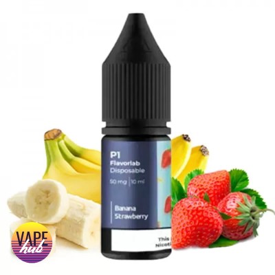 Рідина Flavorlab P1 10 мл, 50 мг - Banana Strawberry - купити