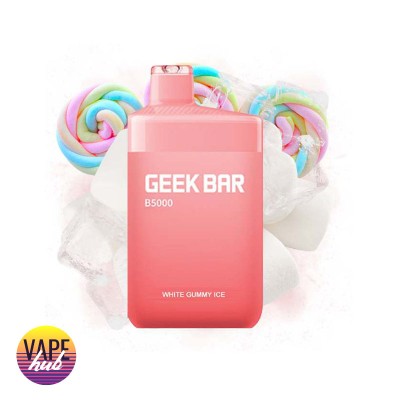 Одноразова POD система Geek Bar B5000 - White Gummy Ice на 5000 затяжок - купити