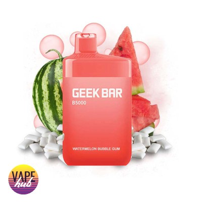 Одноразова POD система Geek Bar B5000 - Watermelon Bubblegum на 5000 затяжок - купити