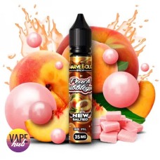 Рідина Marvellous Brew New Salted 30 мл 50 мг - Peach Bubblegum