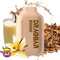 Одноразова POD система DragBar B5000 - Vanilla Cream Tobacco