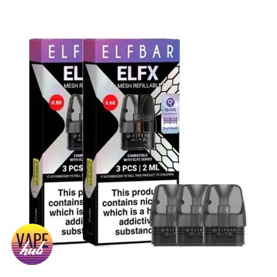Картридж Elf Bar ELFX Dual Mesh 0.8 Ом, 2 мл - купити