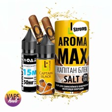 Набір Aroma MAX Salt Strong 30 мл 50 мг - Captain Black
