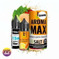 Набір Aroma MAX Salt Strong 30 мл 50 мг - Strawberry Melon Lemon Mint