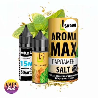 Набір Aroma MAX Salt Strong 30 мл 50 мг - Parliament - купити