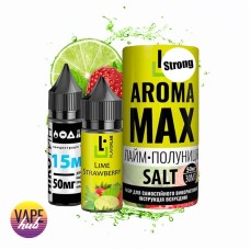 Набір Aroma MAX Salt Strong 30 мл 50 мг - Lime Strawberry