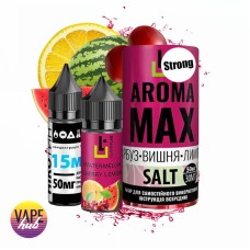 Набір Aroma MAX Salt Strong 30 мл 50 мг - Watermelon Cherry Lemon