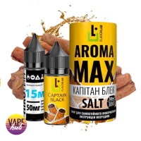 Набір Aroma MAX Salt 30 мл 50 мг - Captain Black