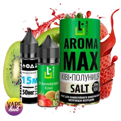 Набір Aroma MAX Salt 30 мл 50 мг - Kiwi Strawberry - купити