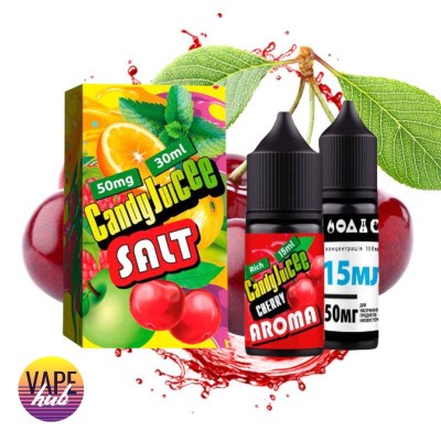 Набір Candy Juice Premium Salt 30 мл 50 мг - Cherry - купити
