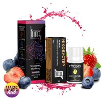 Набір Chaser Black 30 мл 50 мг - Strawberry Blueberry