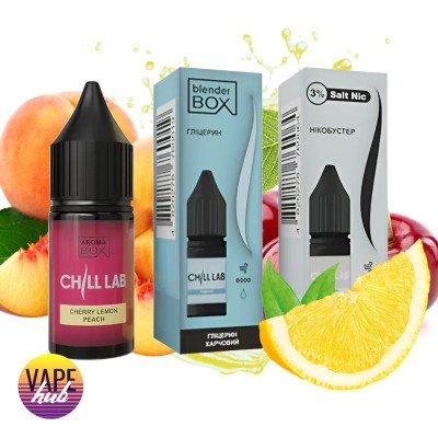 Набір Chill Lab 30 мл 30 мг - Cherry Lemon Peach - купити